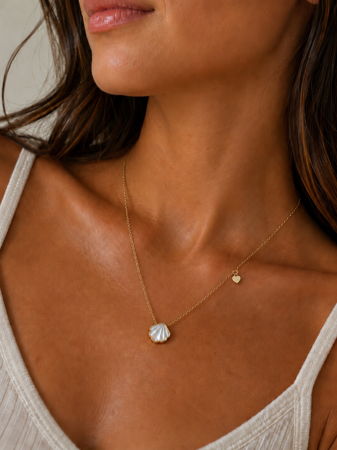 Aurora Shell Necklace
