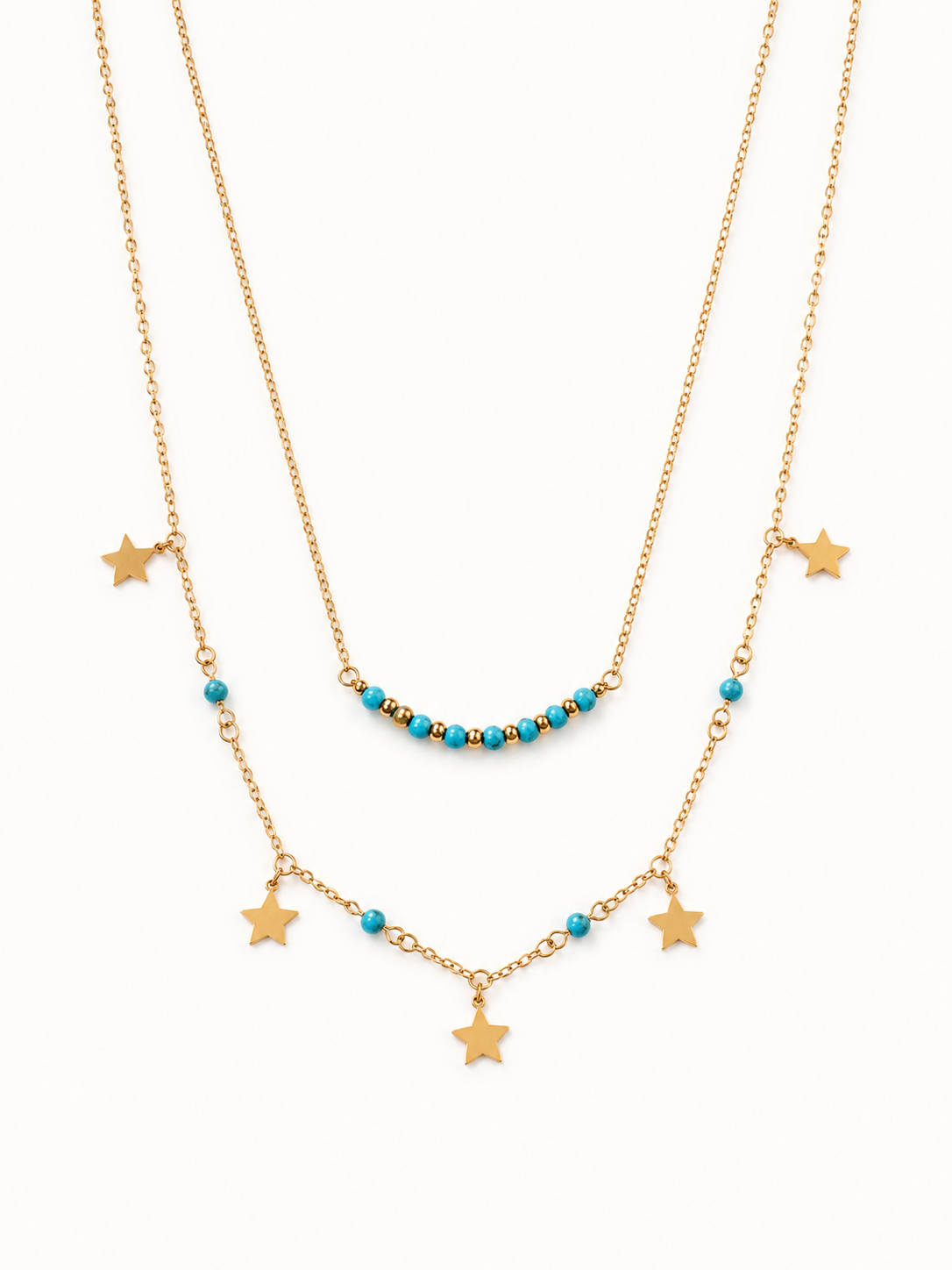Blue Star Necklace