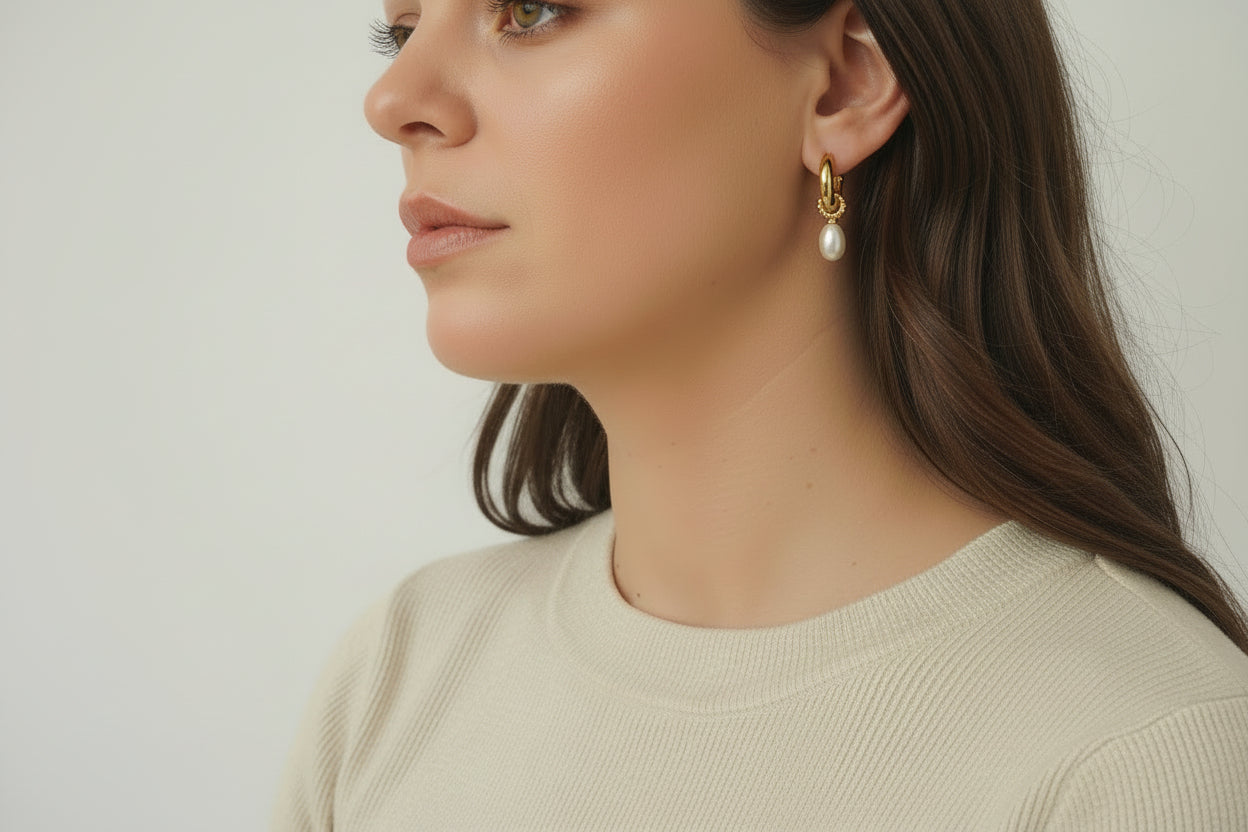 Pearl Drop Earrings