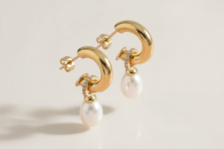 Pearl Drop Earrings